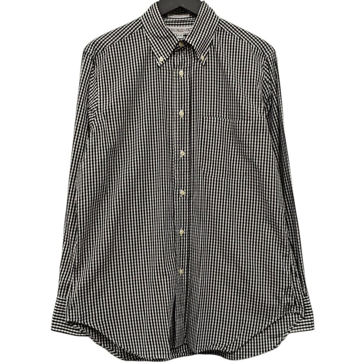 INDIVIDUALIZED SHIRTS チェック柄ボタンダウンシャツ 古着・中古-1枚目のアイテム画像