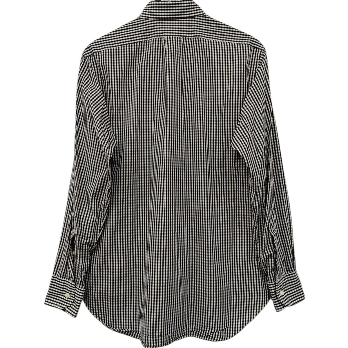 INDIVIDUALIZED SHIRTS チェック柄ボタンダウンシャツ 古着・中古-3枚目のアイテム画像