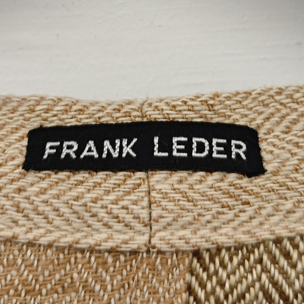 FRANK LEDER リネンカーディガン 古着・中古-4枚目のアイテム画像