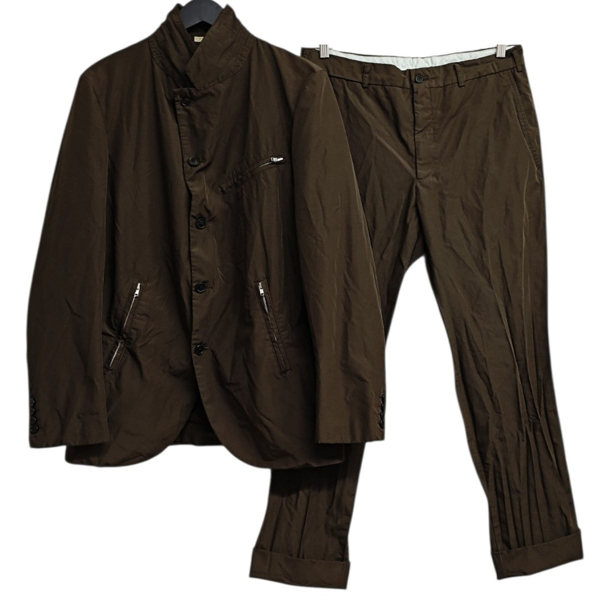 COMME des GARCONS HOMME DEUX ポリ縮絨セットアップ 古着・中古-1枚目のアイテム画像