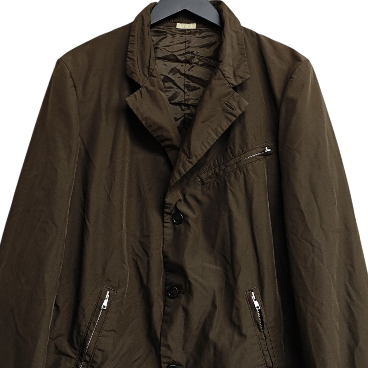 COMME des GARCONS HOMME DEUX ポリ縮絨セットアップ 古着・中古-2枚目のアイテム画像