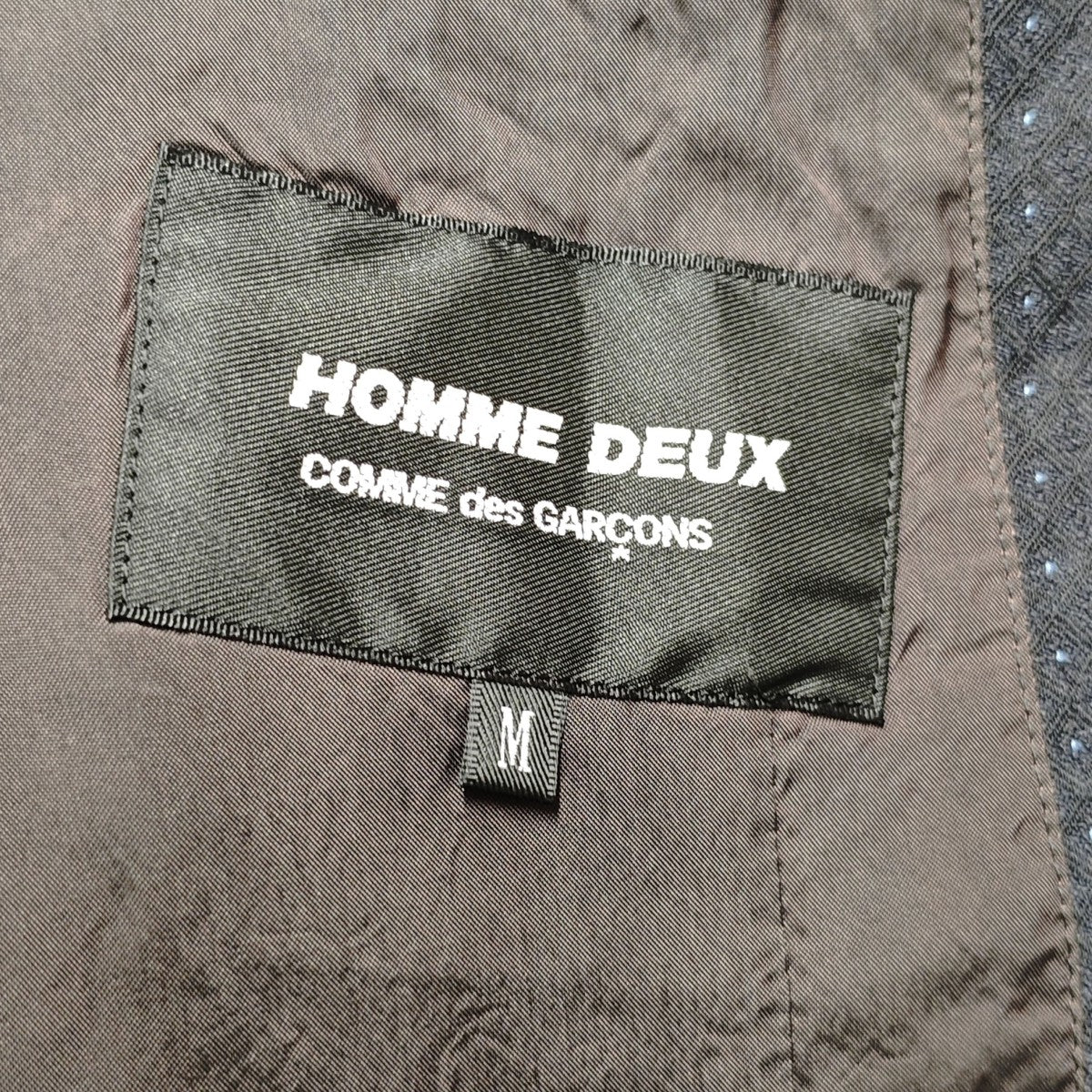 COMME des GARCONS HOMME DEUX(コムデギャルソンオムドゥ) ドット柄