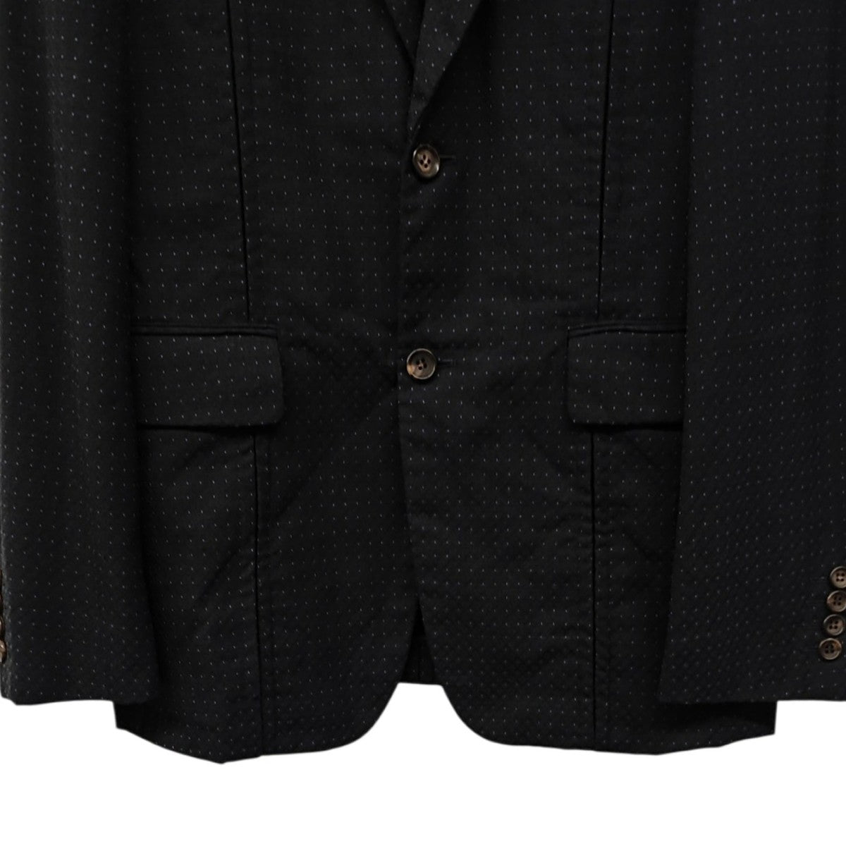 COMME des GARCONS HOMME DEUX ドット柄デザイン2Bジャケット 古着・中古-5枚目のアイテム画像