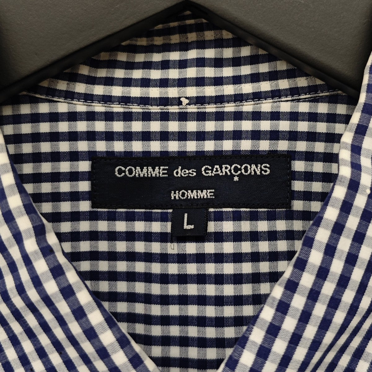 COMME des GARCONS HOMME(コムデギャルソンオム) チェックペンキ総柄