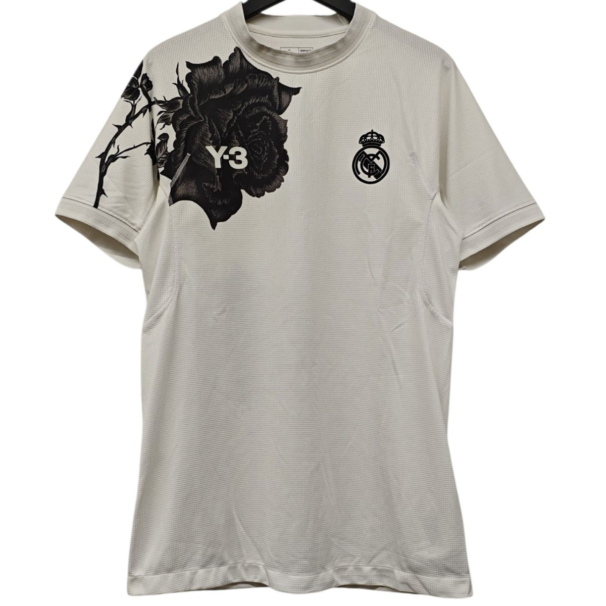 Y-3×adidas Y-3 REAL MADRID PRE-MATCHJERSEY カットソー 古着・中古-1枚目のアイテム画像