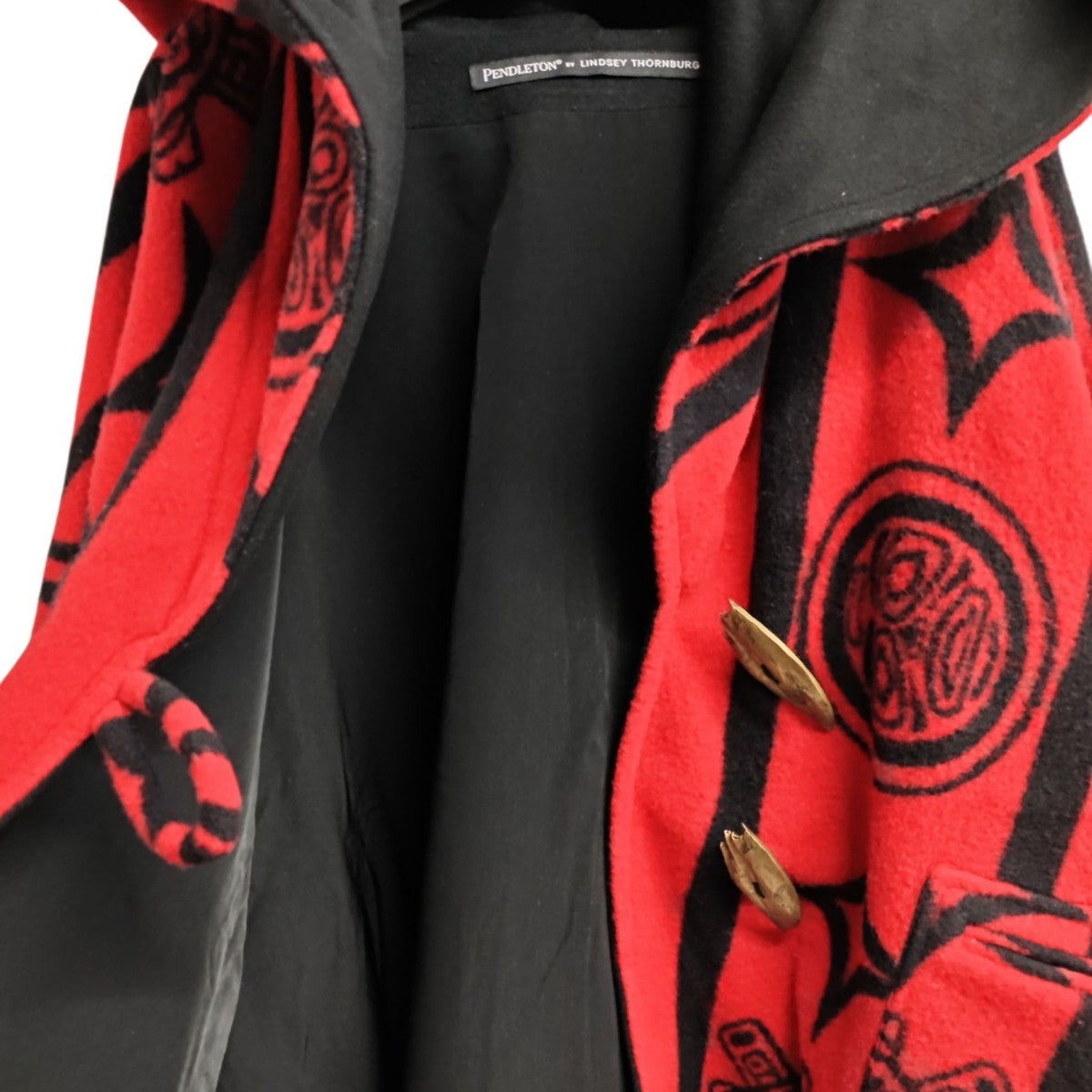 PENDLETON×Lindsey Thornburg ポンチョ 古着・中古-6枚目のアイテム画像