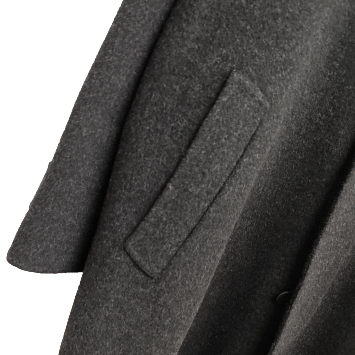LIDnM(リドム) STRECCAM REVER COAT lm24am01640 ブラック サイズ M