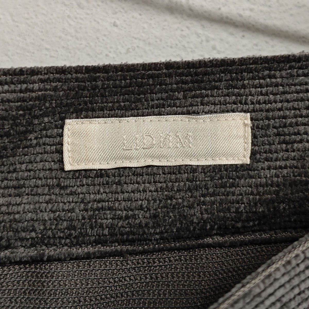 LIDnM 2026SS Pe Dry Corduroy 5P Pants コーデュロイパンツ 古着・中古-4枚目のアイテム画像