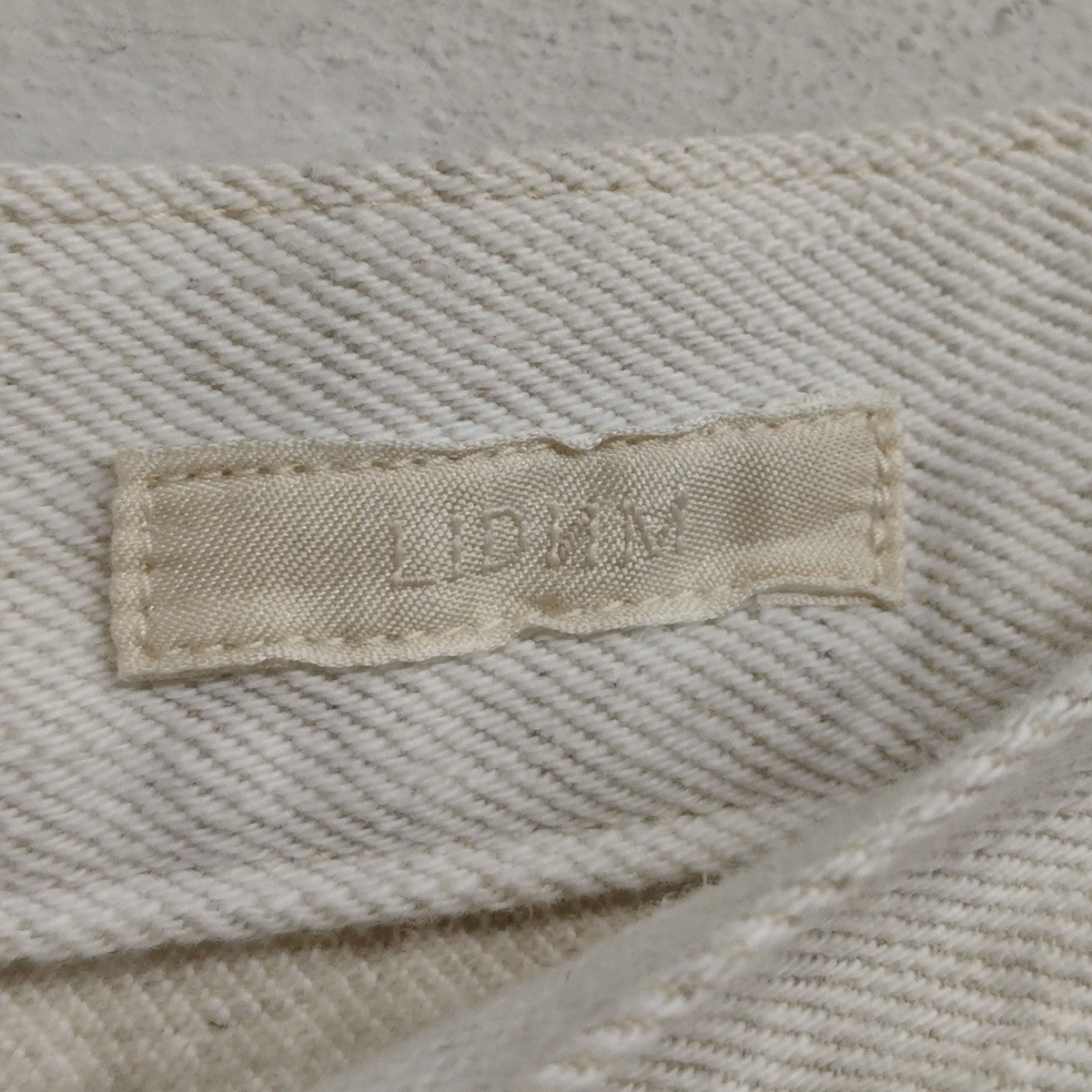 LIDnM 2025AW Shetland Painter Pants ペインターパンツ 古着・中古-4枚目のアイテム画像