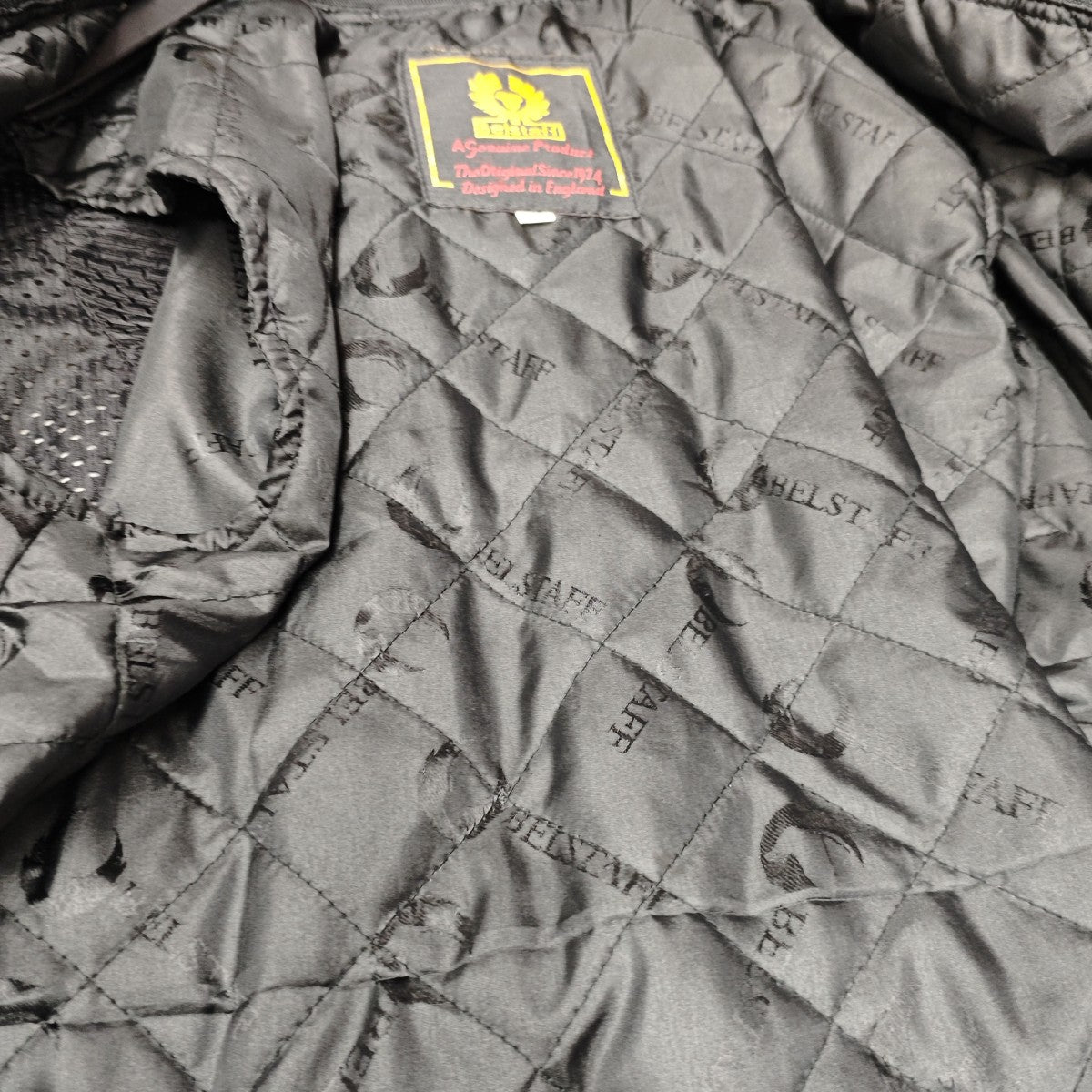 BELSTAFF ダブルライダース レザージャケット 古着・中古-7枚目のアイテム画像