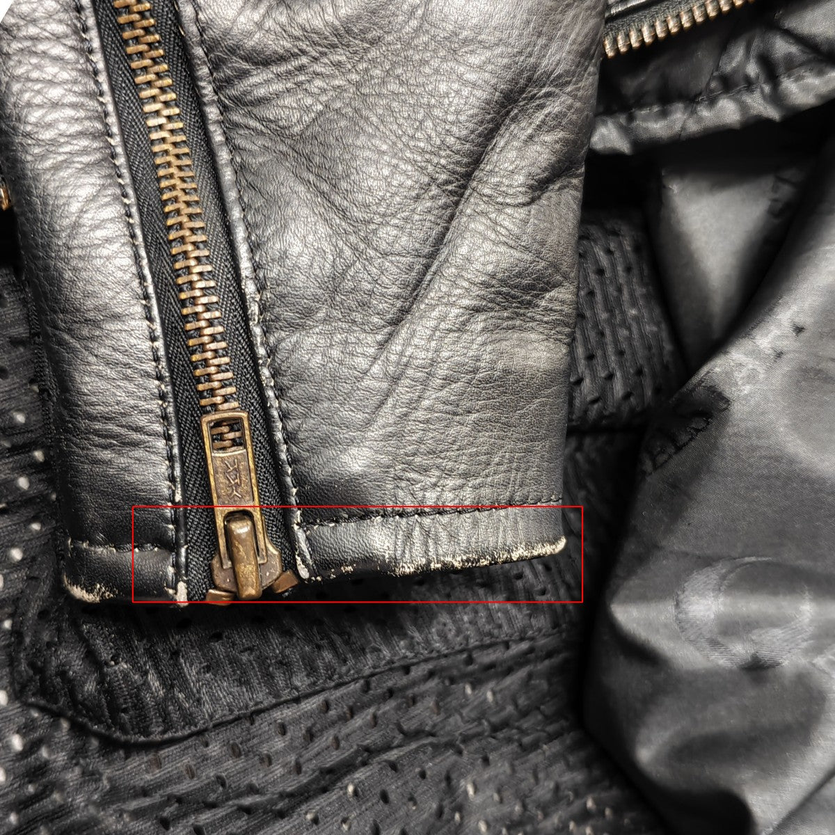 BELSTAFF ダブルライダース レザージャケット 古着・中古-8枚目のアイテム画像