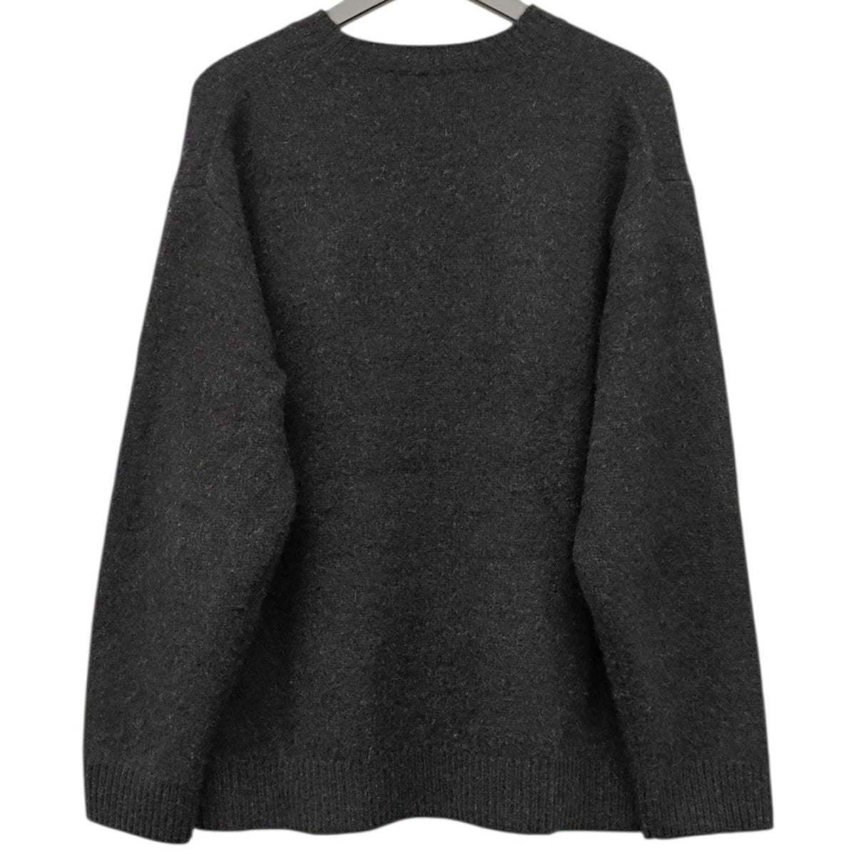 LIDnM CASHMERE MILLED CREW KNIT カシミアクルーネックニット 古着・中古-3枚目のアイテム画像