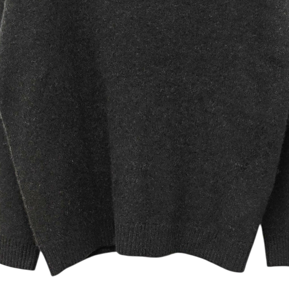 LIDnM CASHMERE MILLED CREW KNIT カシミアクルーネックニット 古着・中古-5枚目のアイテム画像