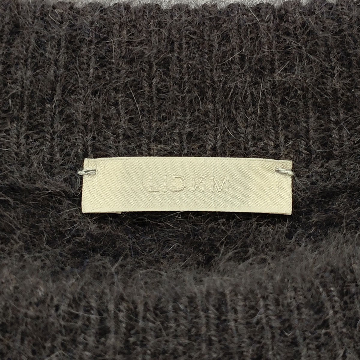 LIDnM FOX CASHMERE クルーネックニット 古着・中古-4枚目のアイテム画像