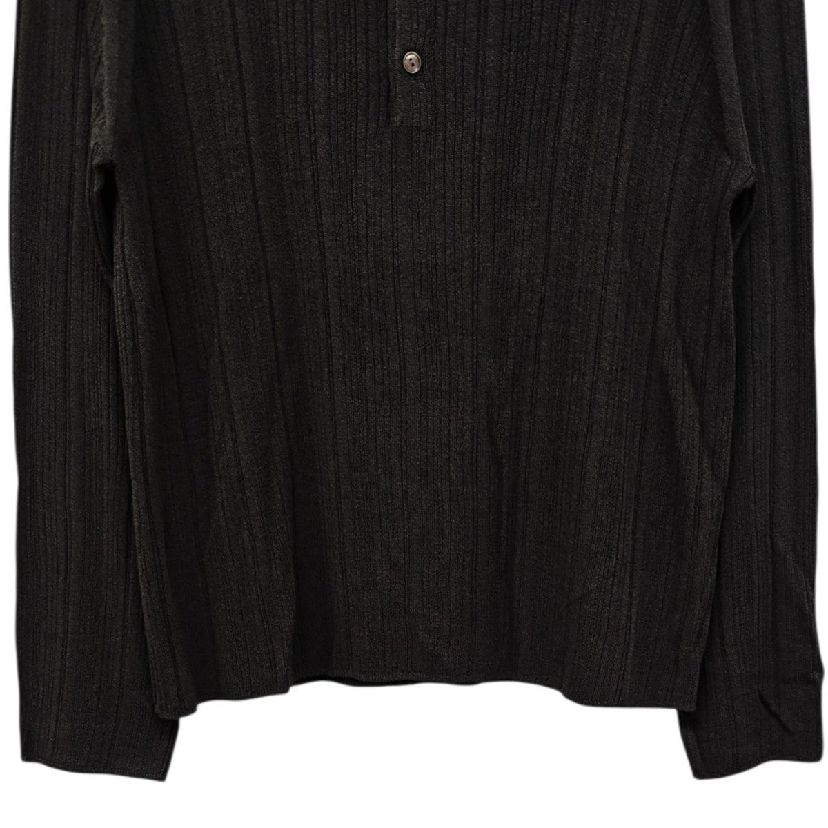 LIDnM Vis／Li Random Rib Henry Knit ヘンリーネックニット 古着・中古-5枚目のアイテム画像