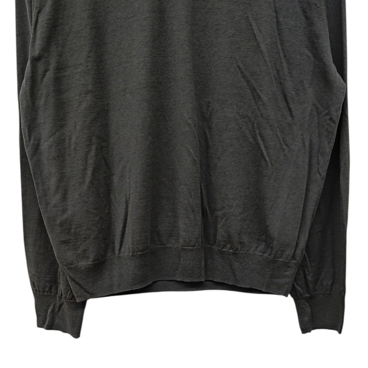 LIDnM 2026SS Si／L V-Neck Knit Vネックニット 古着・中古-5枚目のアイテム画像