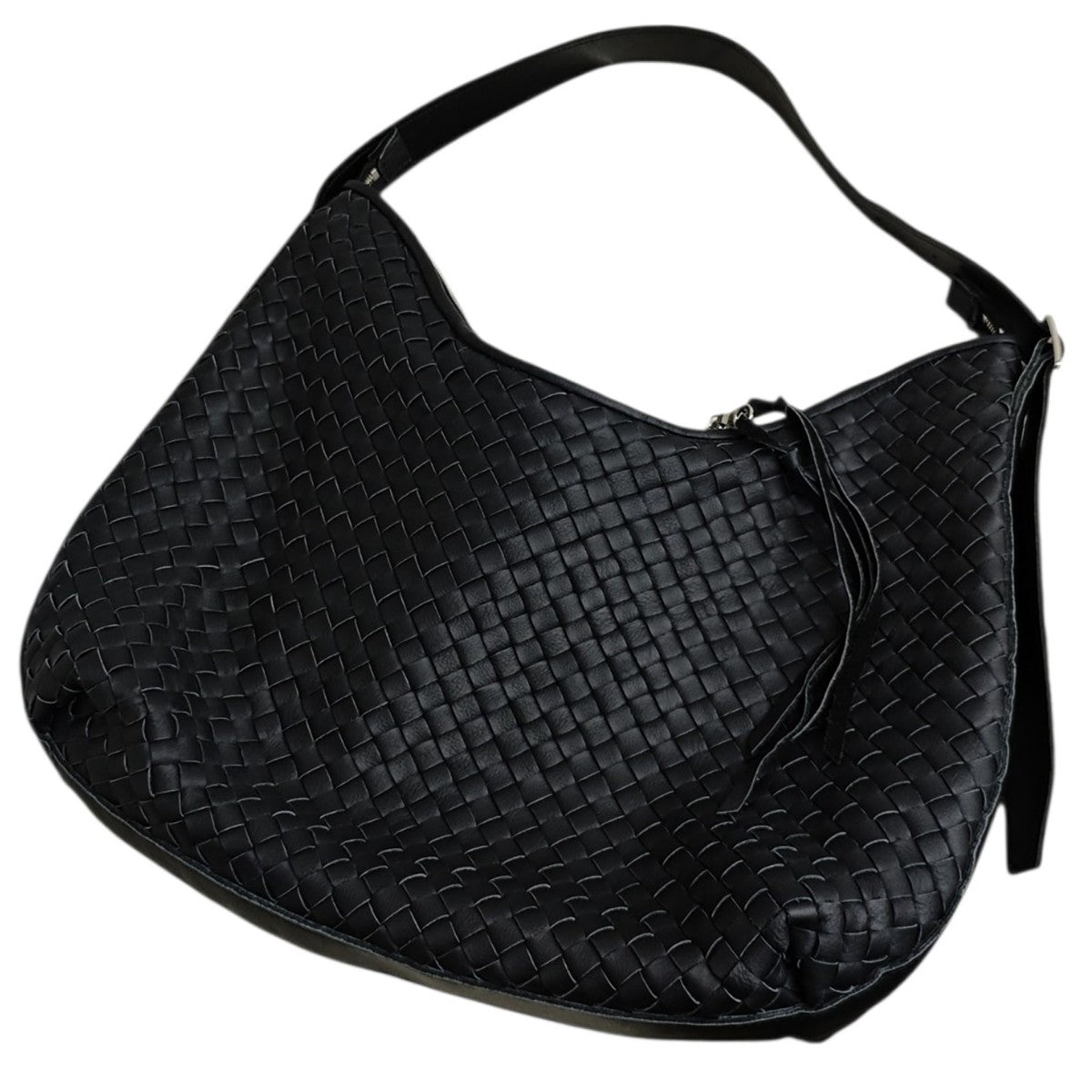 LIDNM×Llife COW LEATHER MESH BAG ショルダーバッグ 古着・中古-1枚目のアイテム画像
