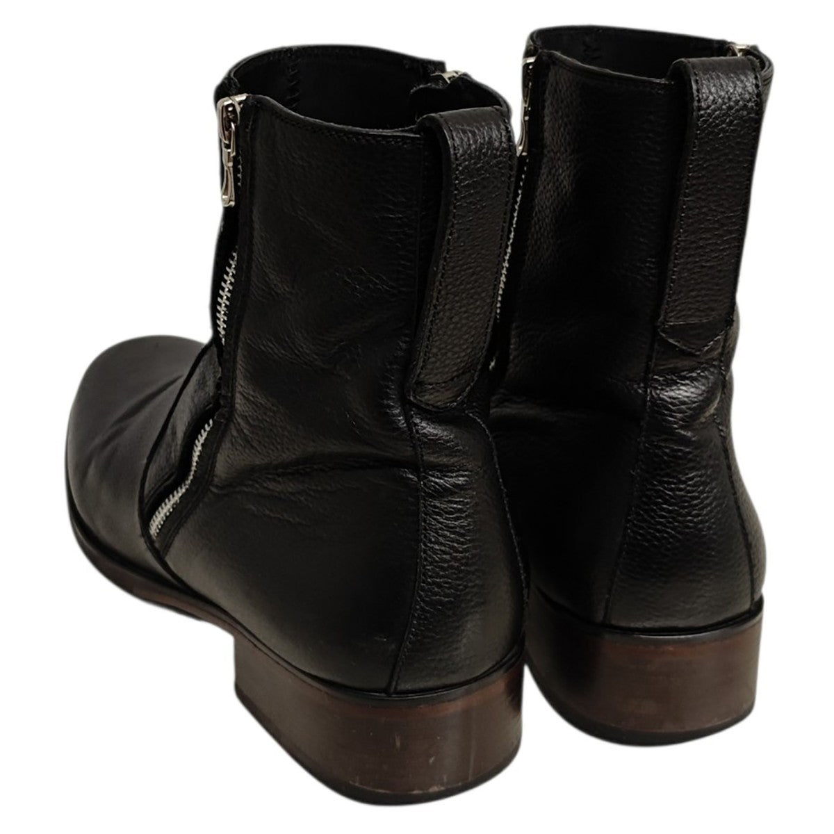 LIDNM×Llife SLIGHT SQUARE ZIP BOOTS ジップブーツ 古着・中古-3枚目のアイテム画像