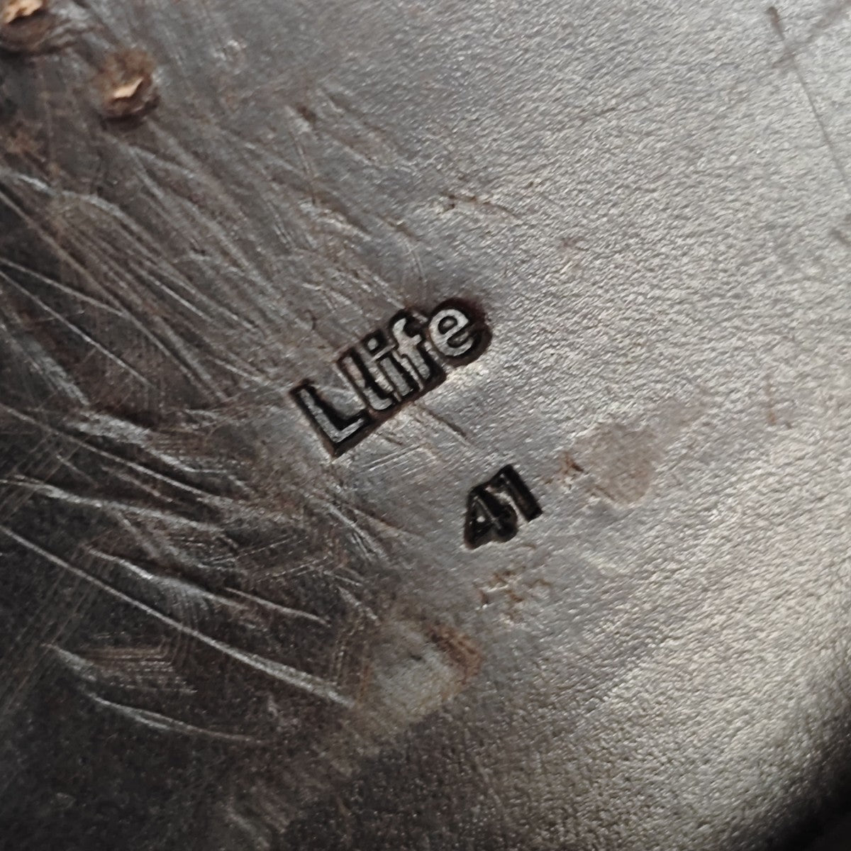 LIDNM×Llife SLIGHT SQUARE ZIP BOOTS ジップブーツ 古着・中古-7枚目のアイテム画像
