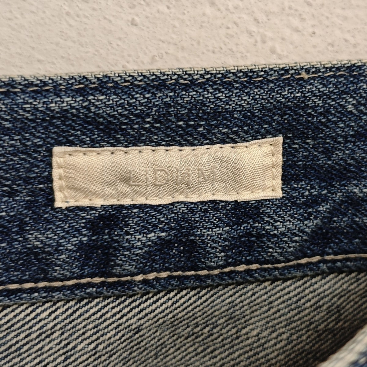 LIDnM 2026AW Heritage Slub Denim Pants 古着・中古-4枚目のアイテム画像