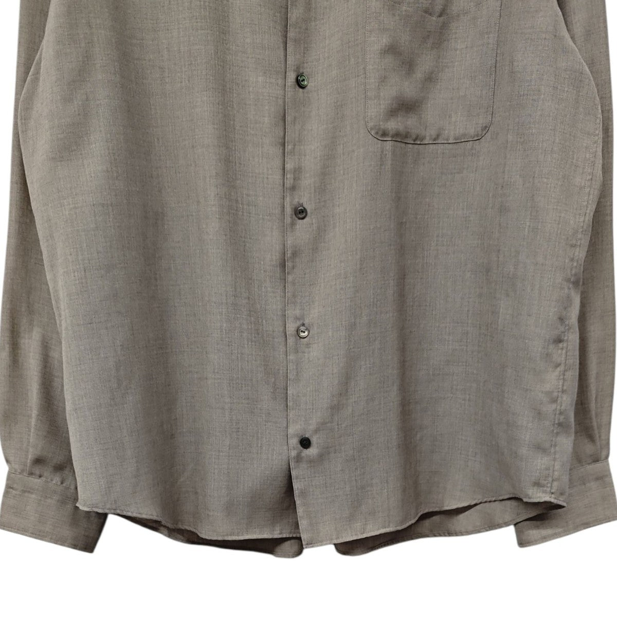 2026SS T／W Voile Sheer Shirt  シャツ