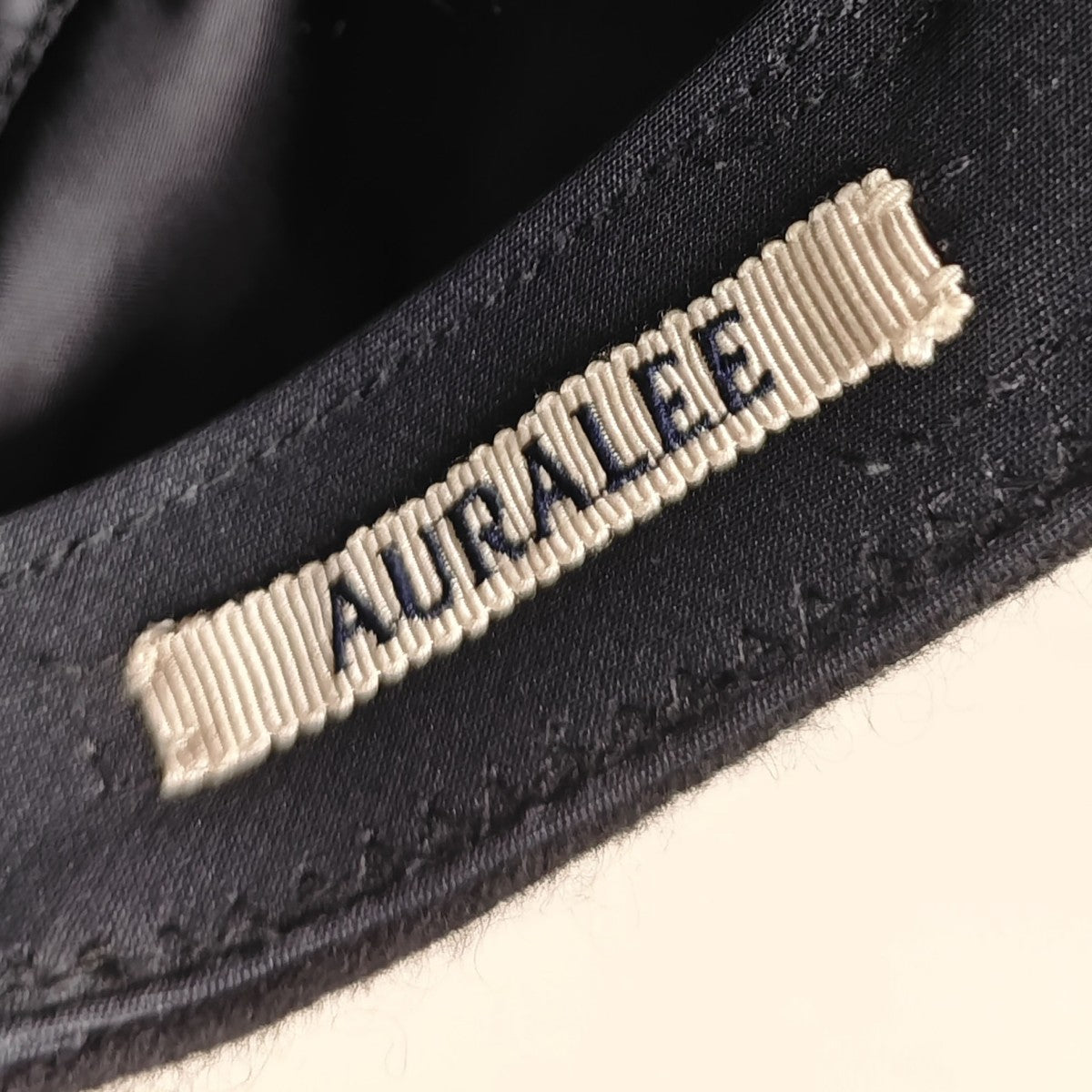KIJIMA TAKAYUKI×AURALEE スタイリスト私物 コラボキャップ 古着・中古-5枚目のアイテム画像