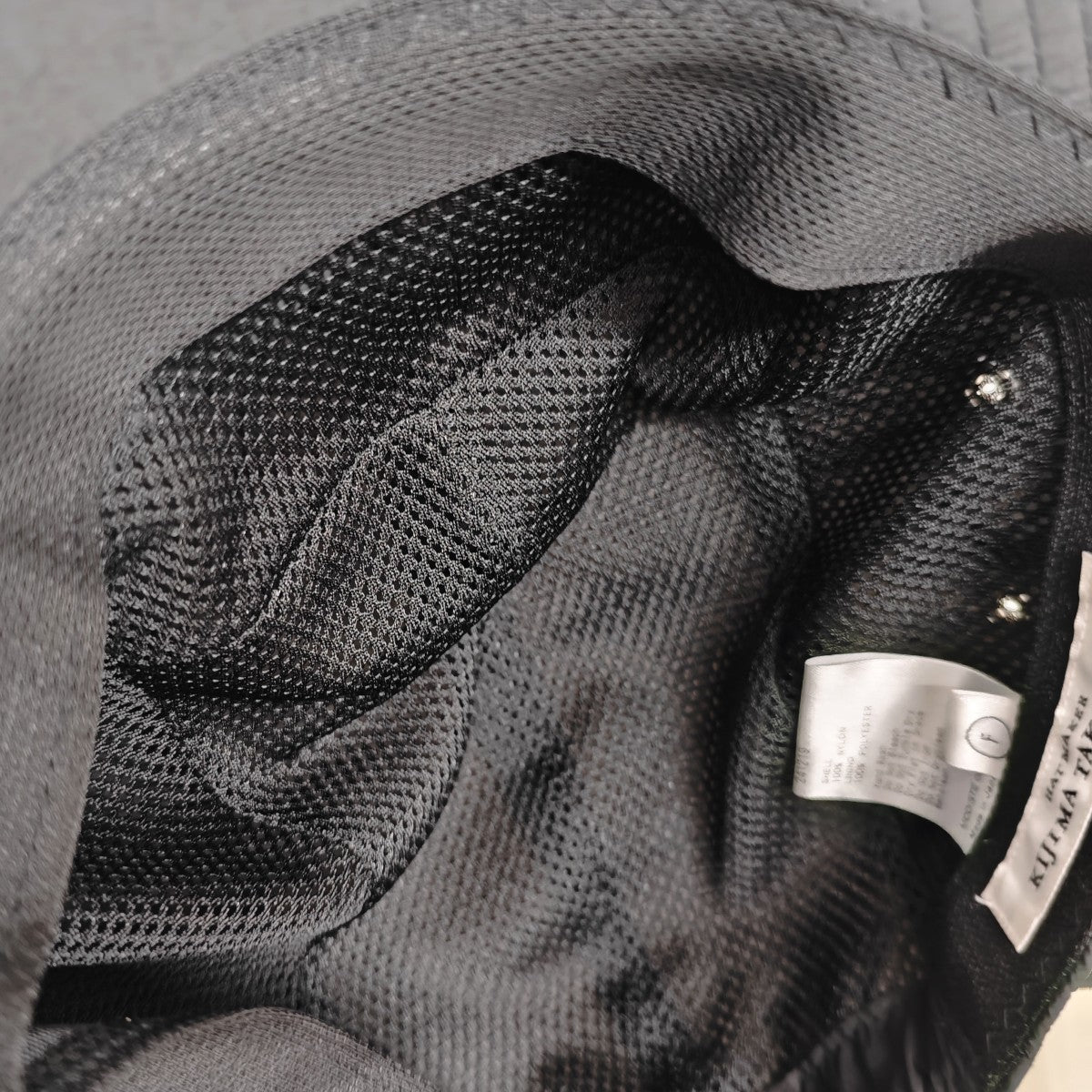 KIJIMA TAKAYUKI RECYCLED NYLON JET CAP キャップ 241219 古着・中古-5枚目のアイテム画像