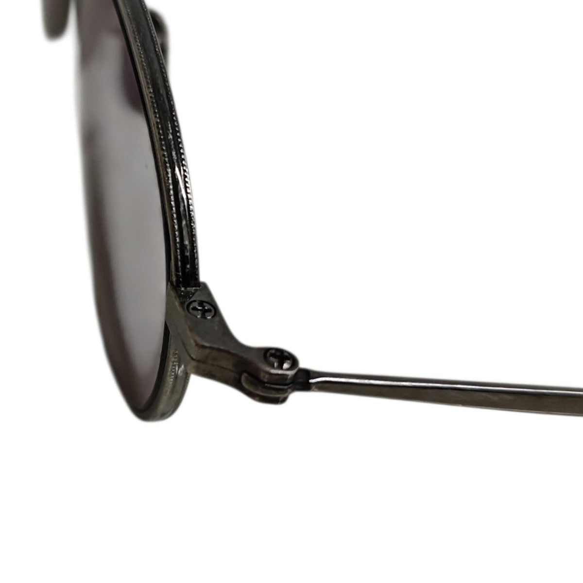 AURALEE×EYEVAN サングラス 003C ANTIQE SILVER 古着・中古-4枚目のアイテム画像