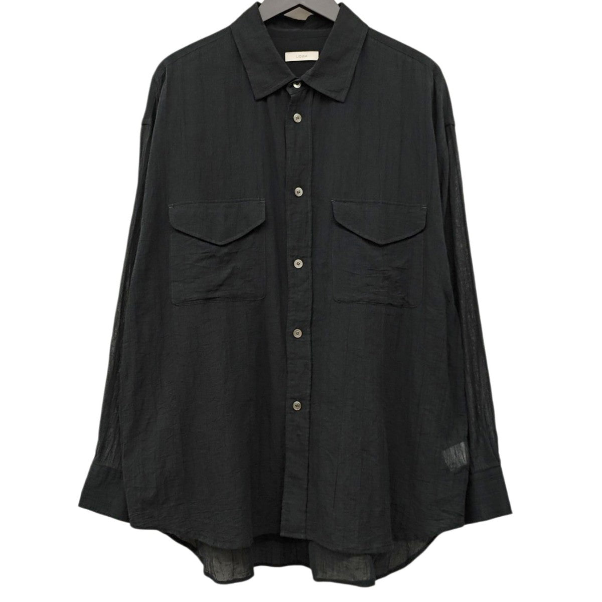 LIDnM ガーゼシャツ lm23ss06455 古着・中古-1枚目のアイテム画像