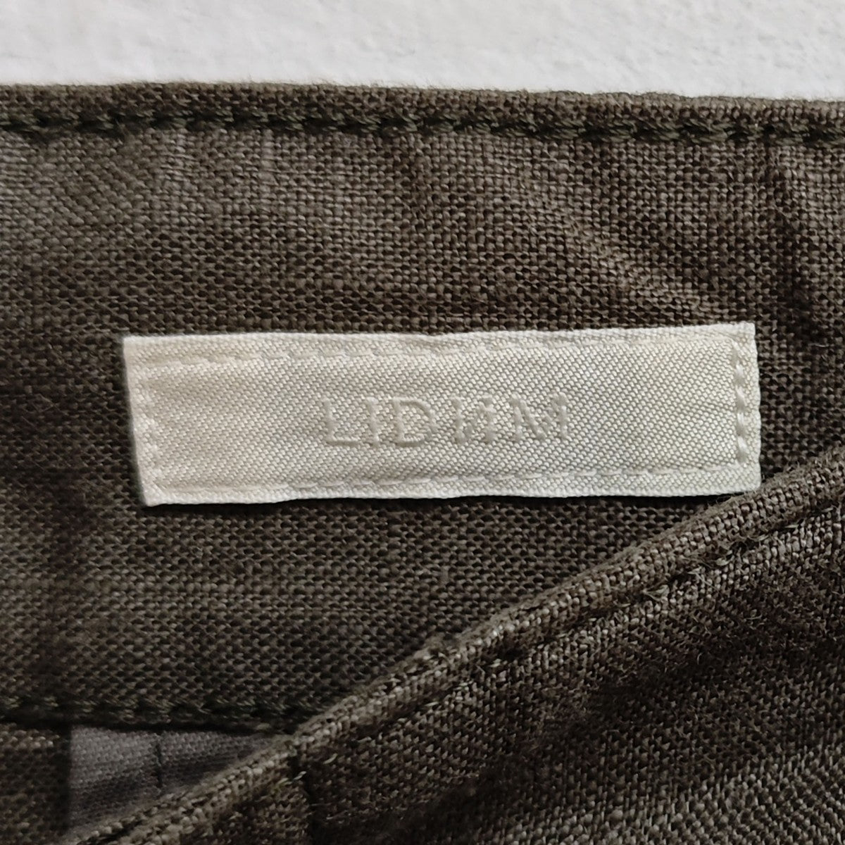 LIDnM リネンカーゴパンツ カーゴパンツ lm24ss11544 古着・中古-4枚目のアイテム画像