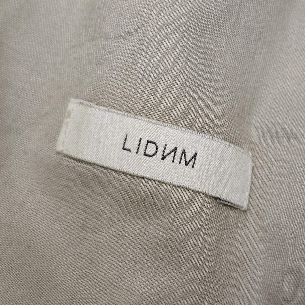 LIDnM ウールリネンカーゴパンツ カーゴパンツ lｍ23ss11487 古着・中古-4枚目のアイテム画像