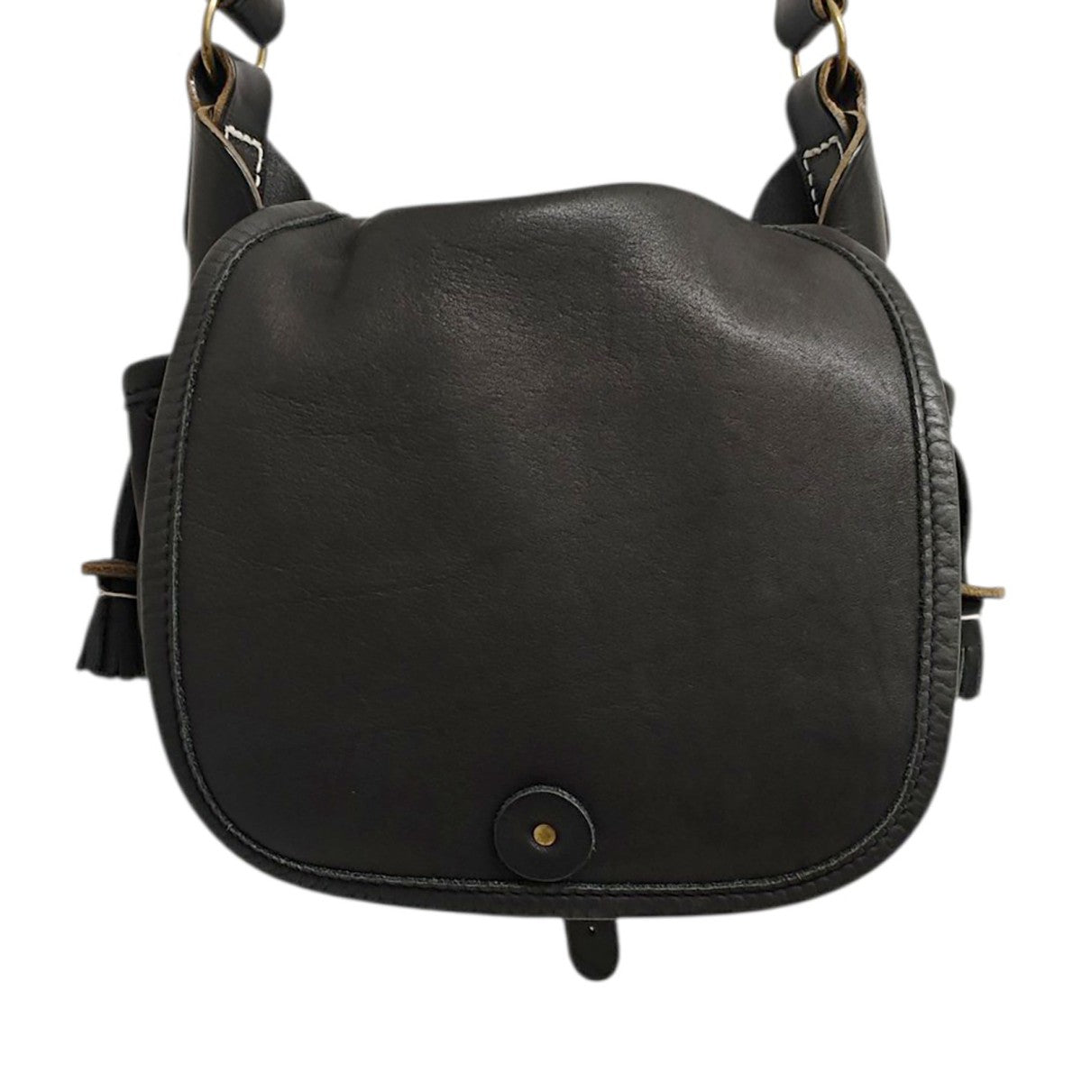 Le sac du berger レザーショルダーバッグ 古着・中古-2枚目のアイテム画像