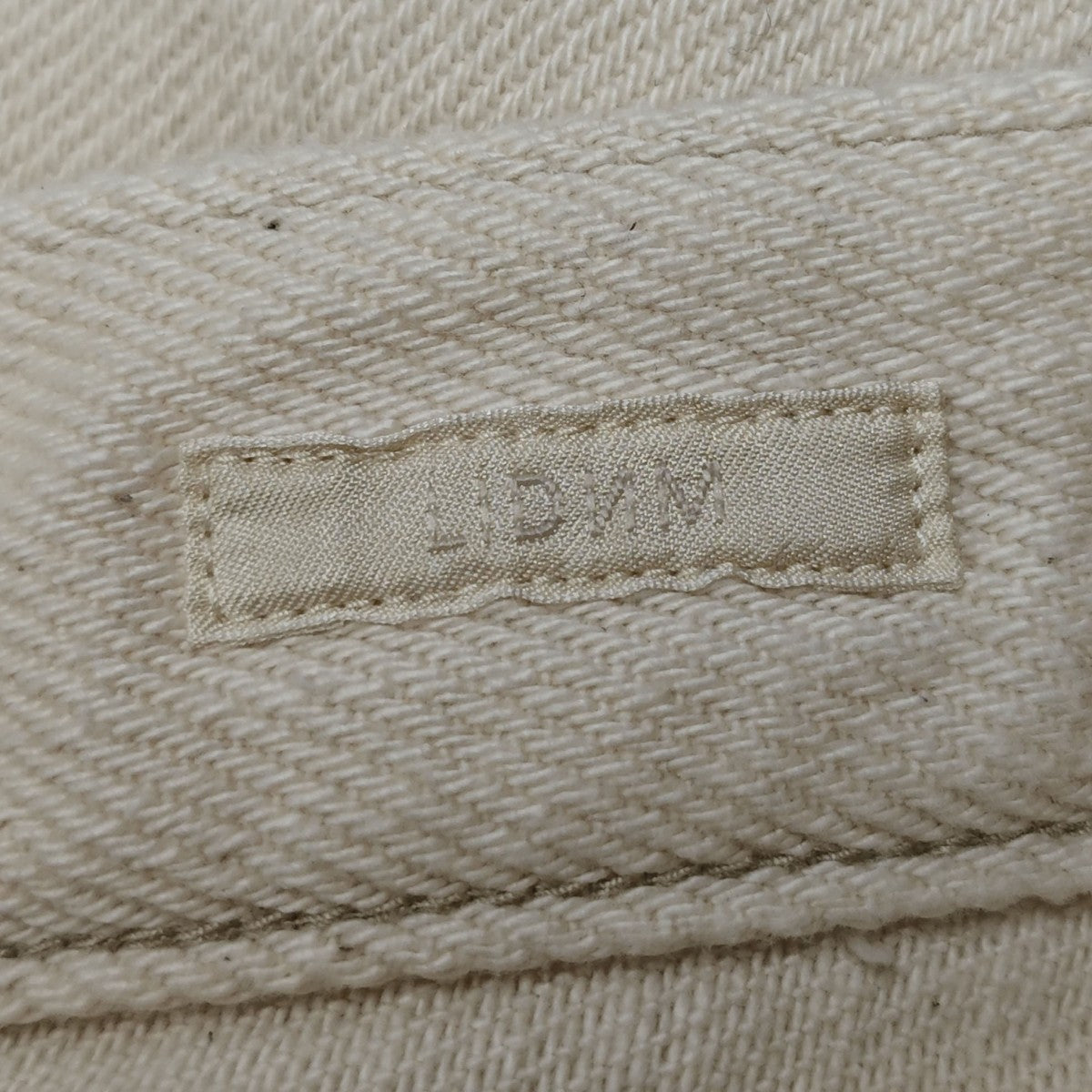 LIDnM 2026AW Low Twist Cotton 5P Pants ワイドパンツ 古着・中古-4枚目のアイテム画像