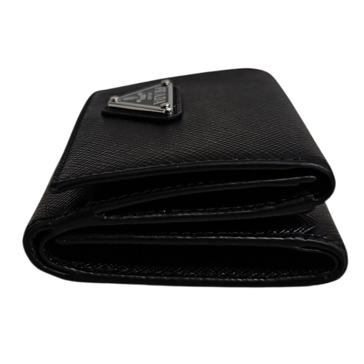 PRADA サフィアーノトライアングル3つ折り財布 2MH042 古着・中古-7枚目のアイテム画像