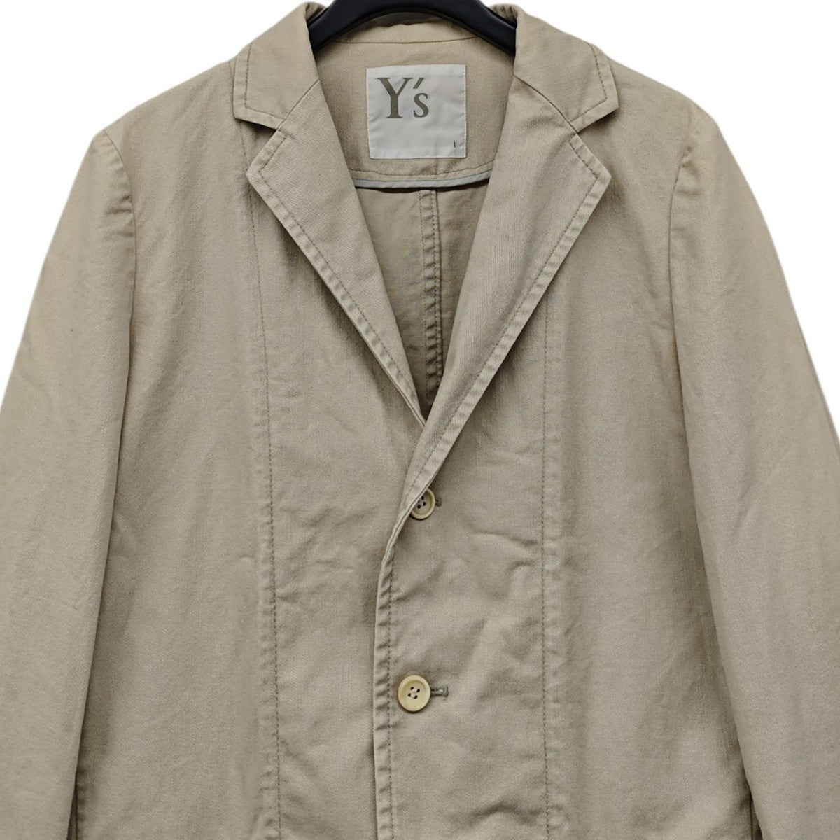 Y’s コットン3Bジャケット 古着・中古-2枚目のアイテム画像