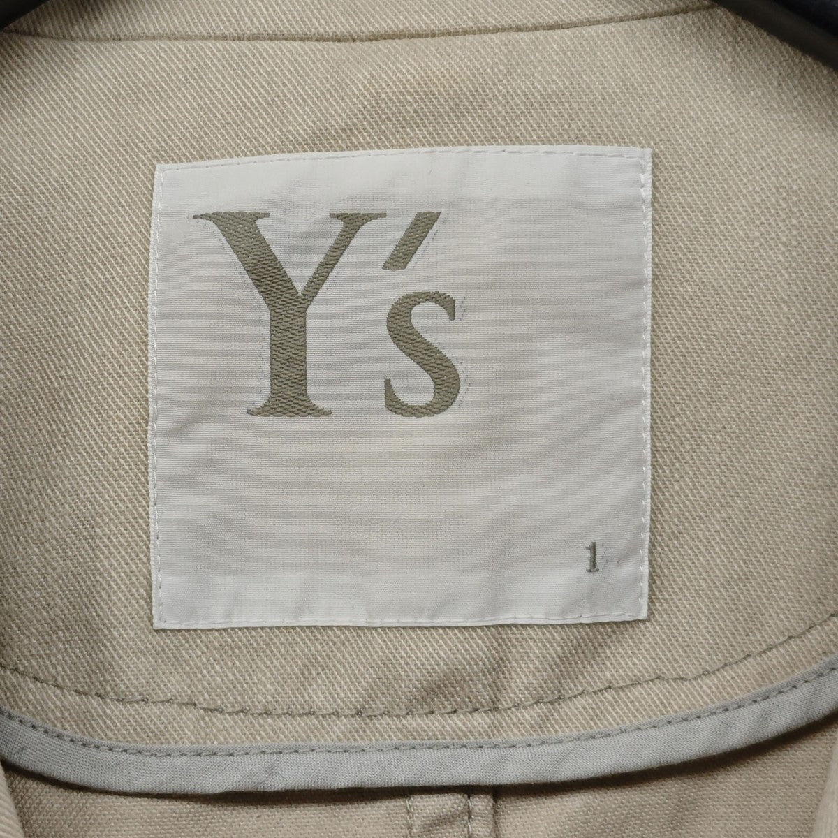 Y’s コットン3Bジャケット 古着・中古-4枚目のアイテム画像