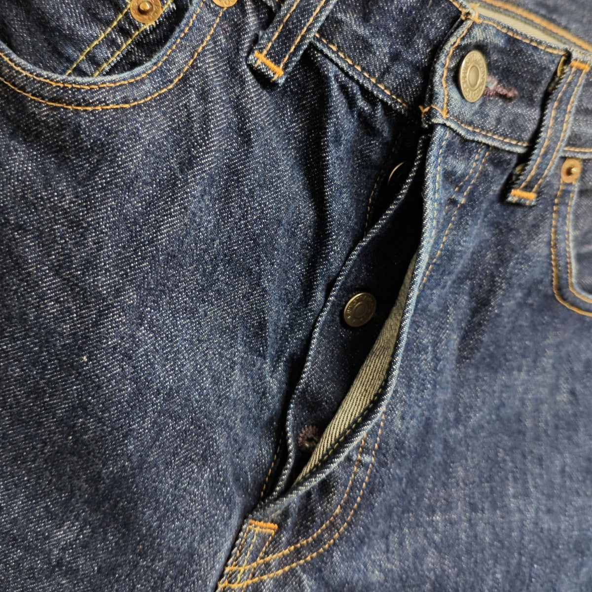 LEVI’S VINTAGE CLOTHING 501XX 66モデル USA製 デニムパンツ 古着・中古-5枚目のアイテム画像