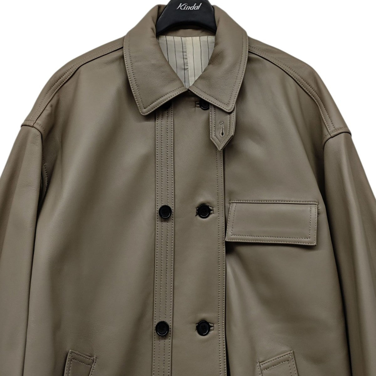 2025AW Sheep Leather Corbusier Jacket レザージャケット