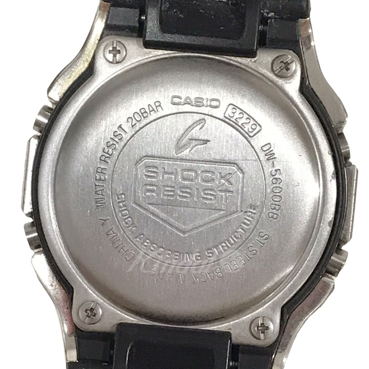 DAMUE(ダミュー) 腕時計 Custom G-SHOCK DW-5600BB ブラック・シルバー ...