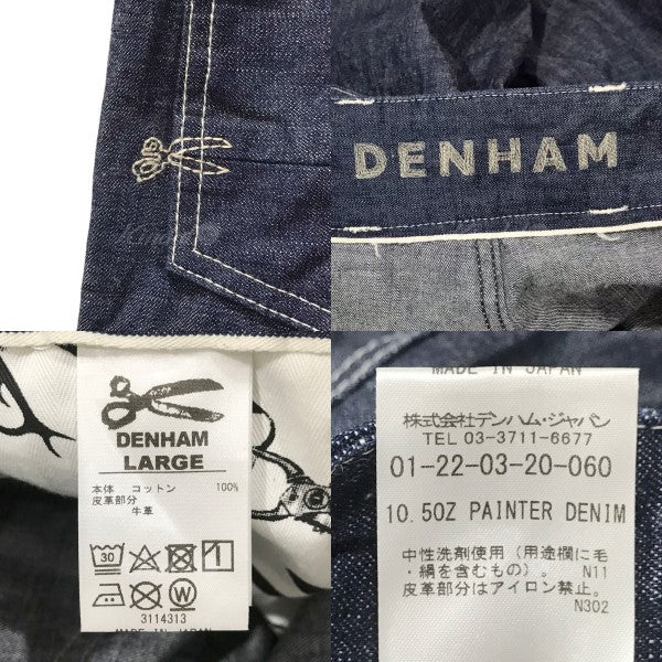 【DENHAM】ペインターデニムパンツ 10.5OZ PAINTER DENIMウエスト44cm