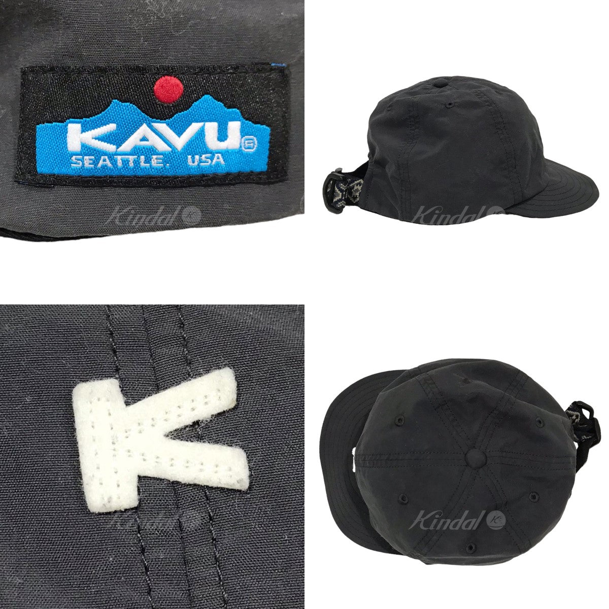 KAVU(カブー) Begin別注 ナイロンBBキャップ グレー サイズ 12｜【公式 ...