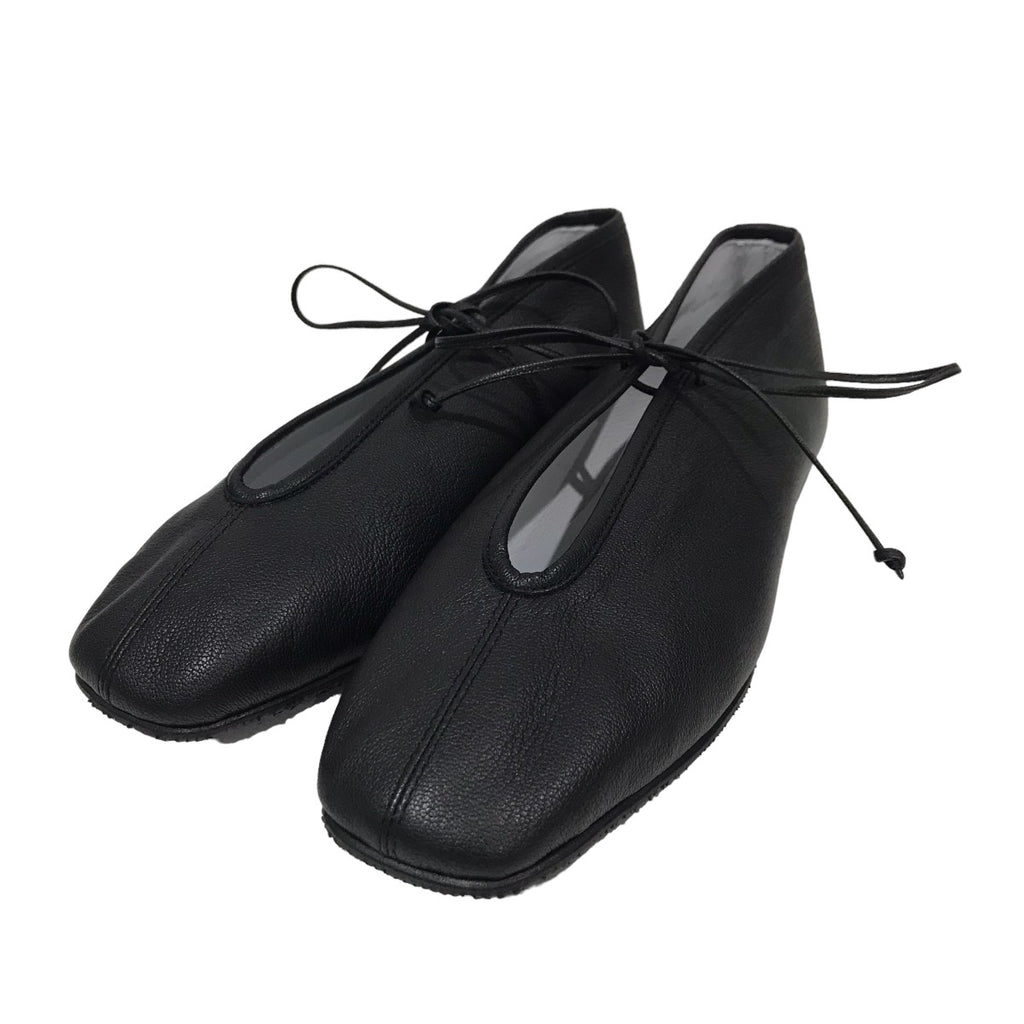 SUI(スイ) レースアップバレエシューズ Lace up ballet ブラック サイズ 12｜【公式】カインドオルオンライン  ブランド古着・中古通販【kindal】