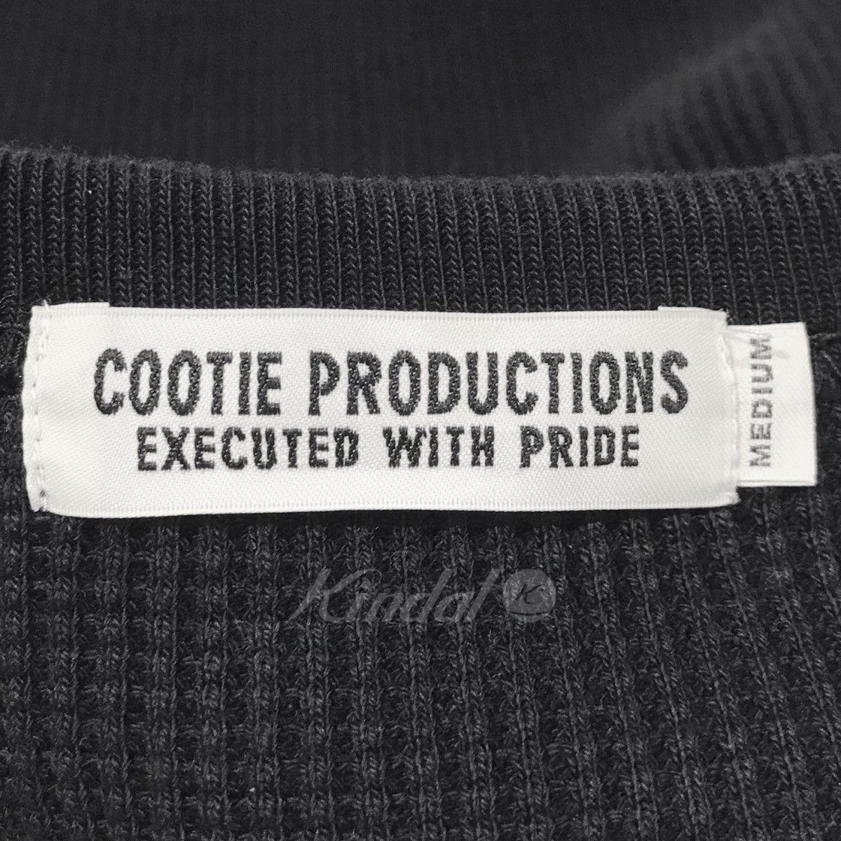 COOTIE PRODUCTIONS(クーティー) 23SS スビンワッフル クルーネックTシャツ Suvin Waffle S／S Crew