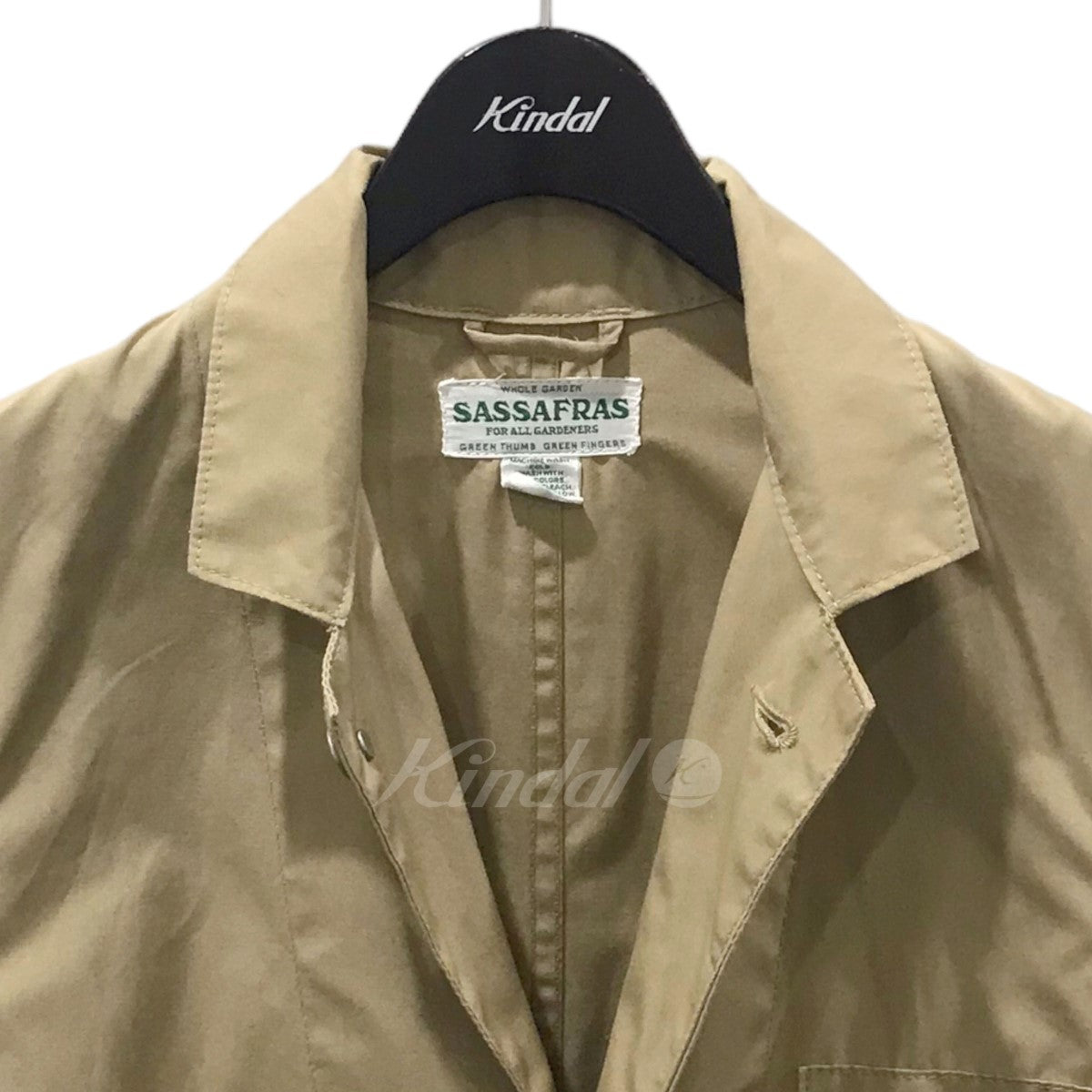 SASSAFRAS(ササフラス) ホールリーフコート Whole Leaf Coat