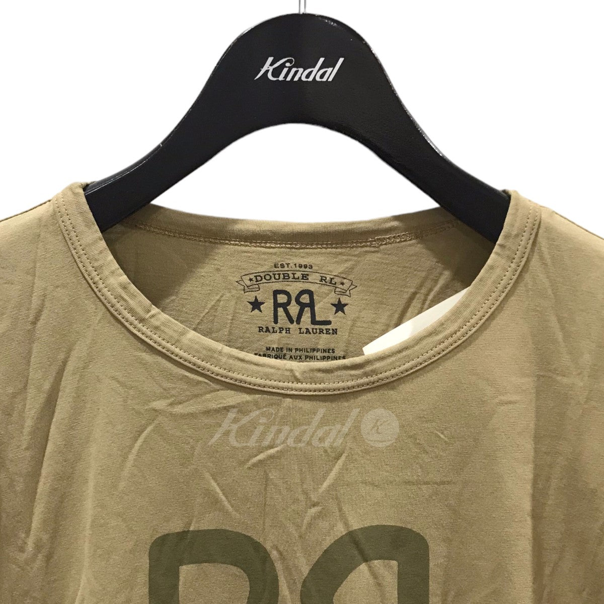 RRL(ダブルアールエル) ロゴプリントTシャツ Logo T-Shirt 