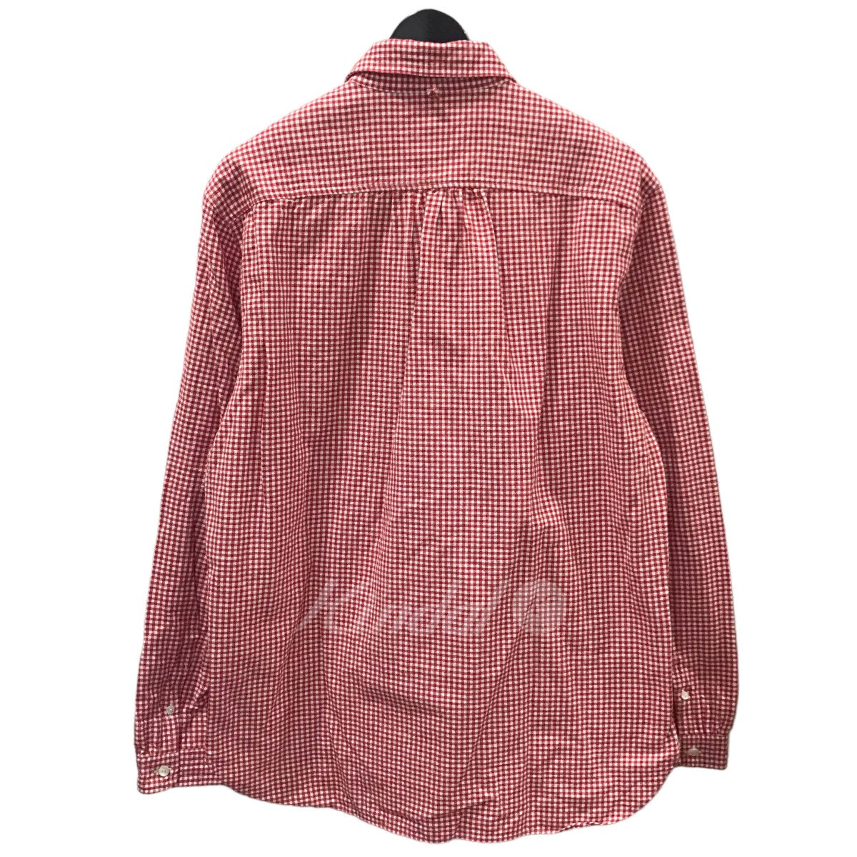 ギンガムチェック柄ワークシャツ sunset gingham work shirts MAS-004