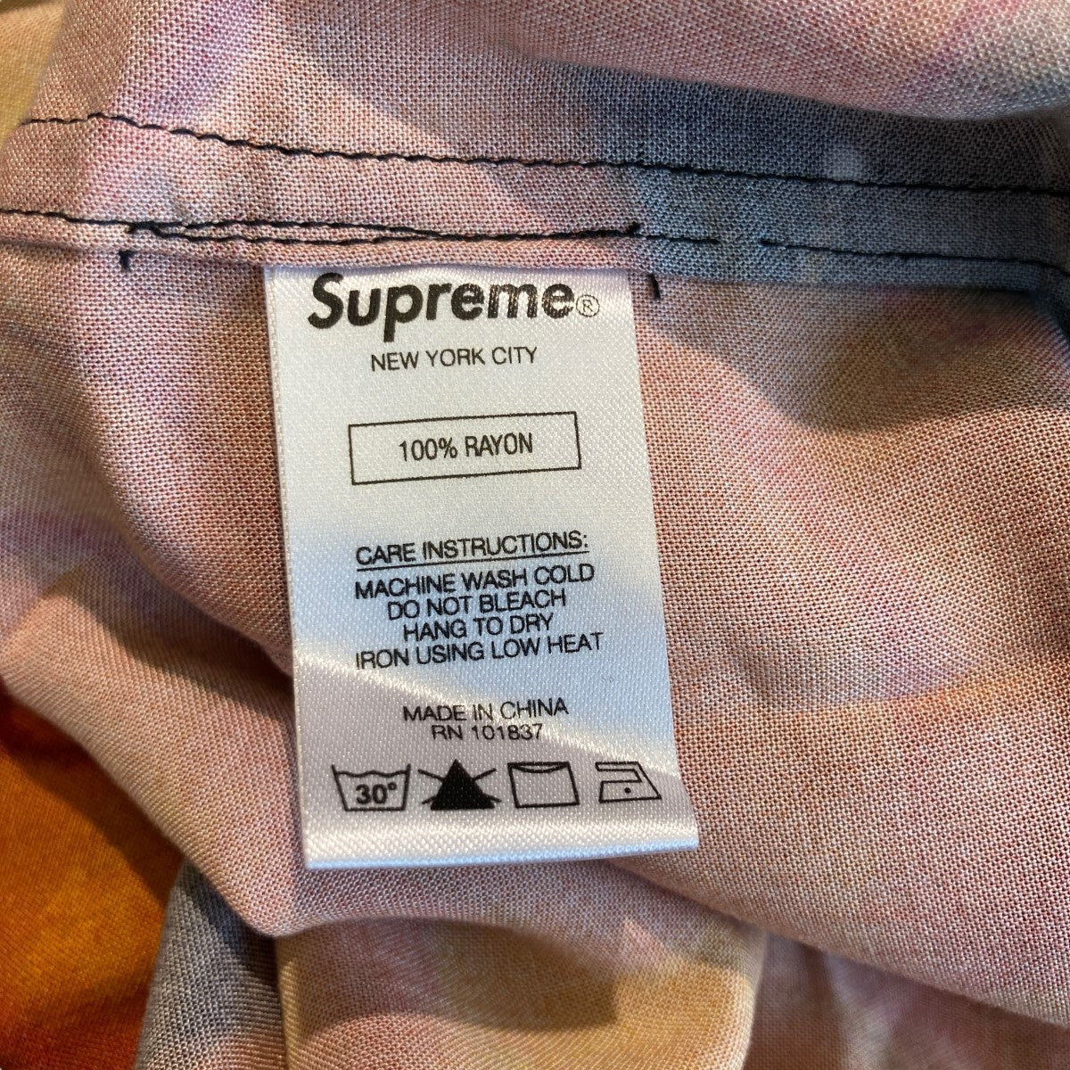 Supreme(シュプリーム) 19AW×Martin Wong 8-Ball Rayon S S Shirt半袖シャツ オレンジ サイズ  M｜【公式】カインドオルオンライン ブランド古着・中古通販【kindal】