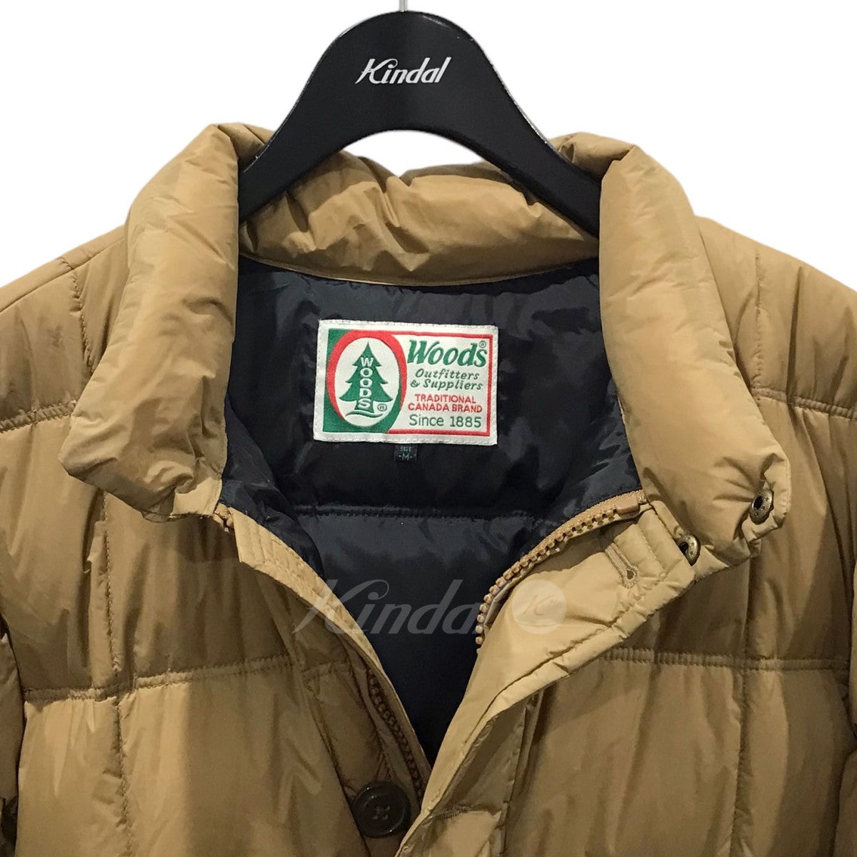 WOODS(ウッズ) ダウンジャケット Hooded Puffy Jacket 2C5-9824 2C5-9824 ブラウン サイズ M｜【公式】カインドオルオンライン  ブランド古着・中古通販【kindal】