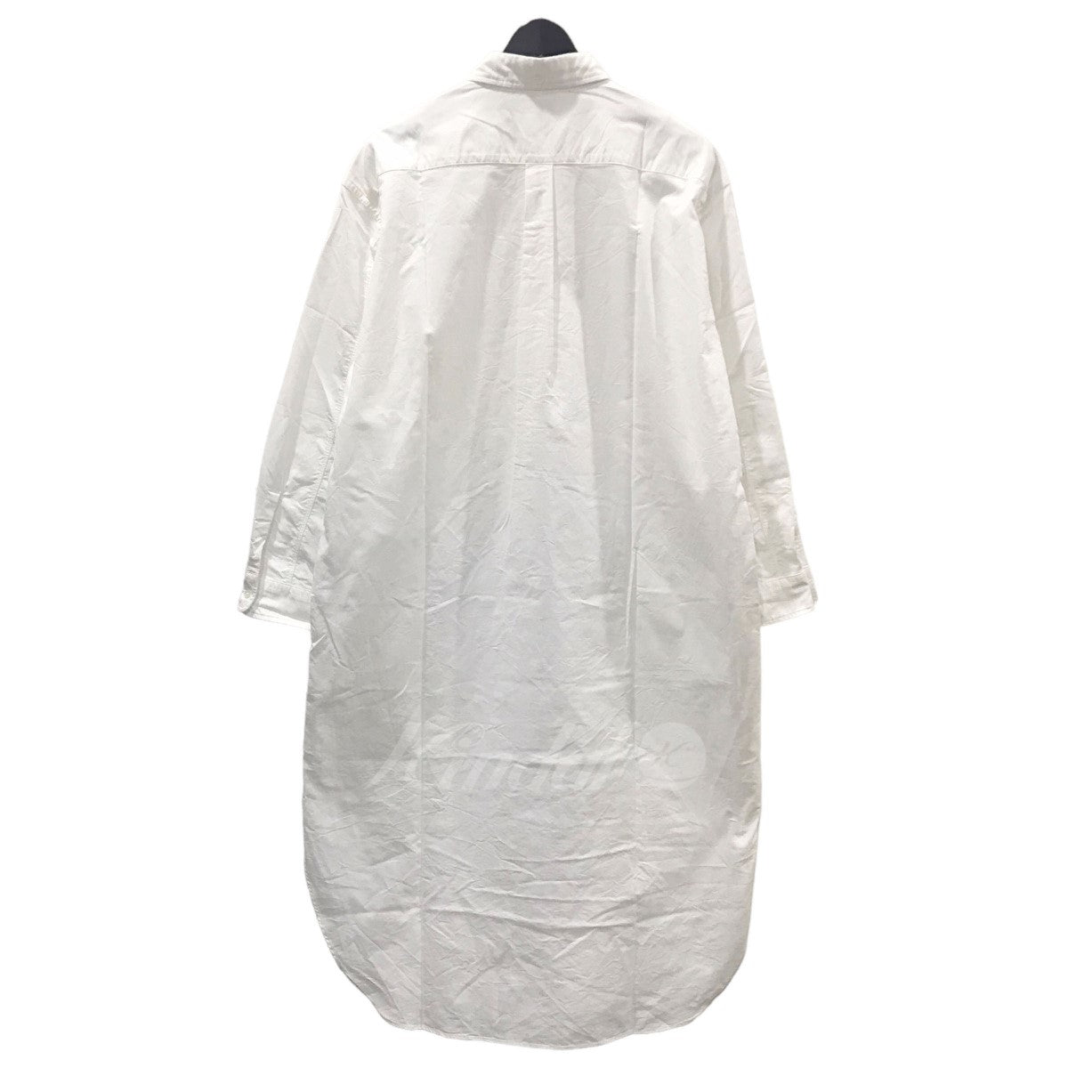 nanamica(ナナミカ) ボタンダウンプルオーバーシャツワンピース Button Down Wind Shirt Dress