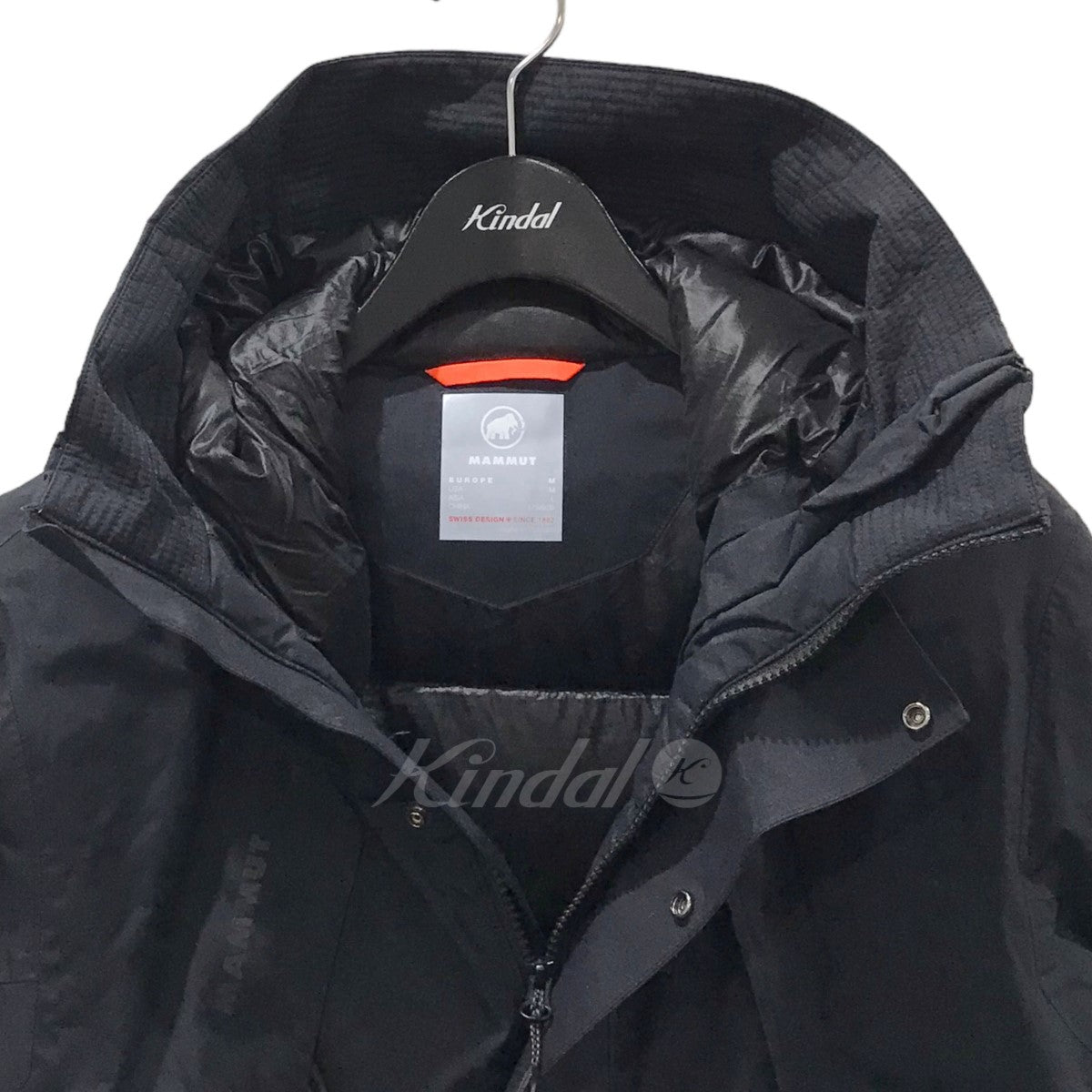 MAMMUT(マムート) ダウンジャケット ZUN HS THERMO HOODED PARKA AF MEN 1010-27571 ブラック サイズ  L｜【公式】カインドオルオンライン ブランド古着・中古通販【kindal】